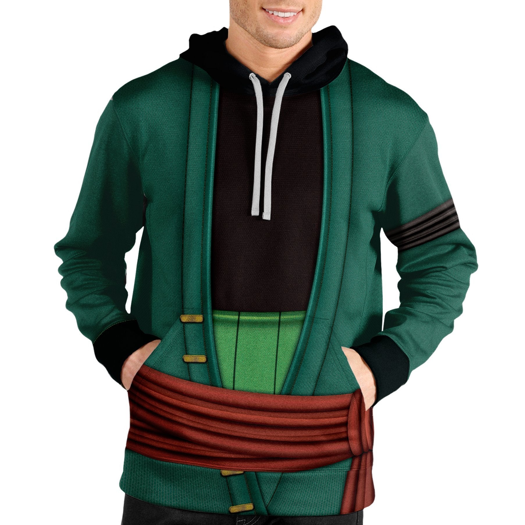 strongest-swordsman-zoro-unisex-pullover-hoodie-732847 strongest swordsman zoro unisex pullover hoodie 732847 - Gear Anime