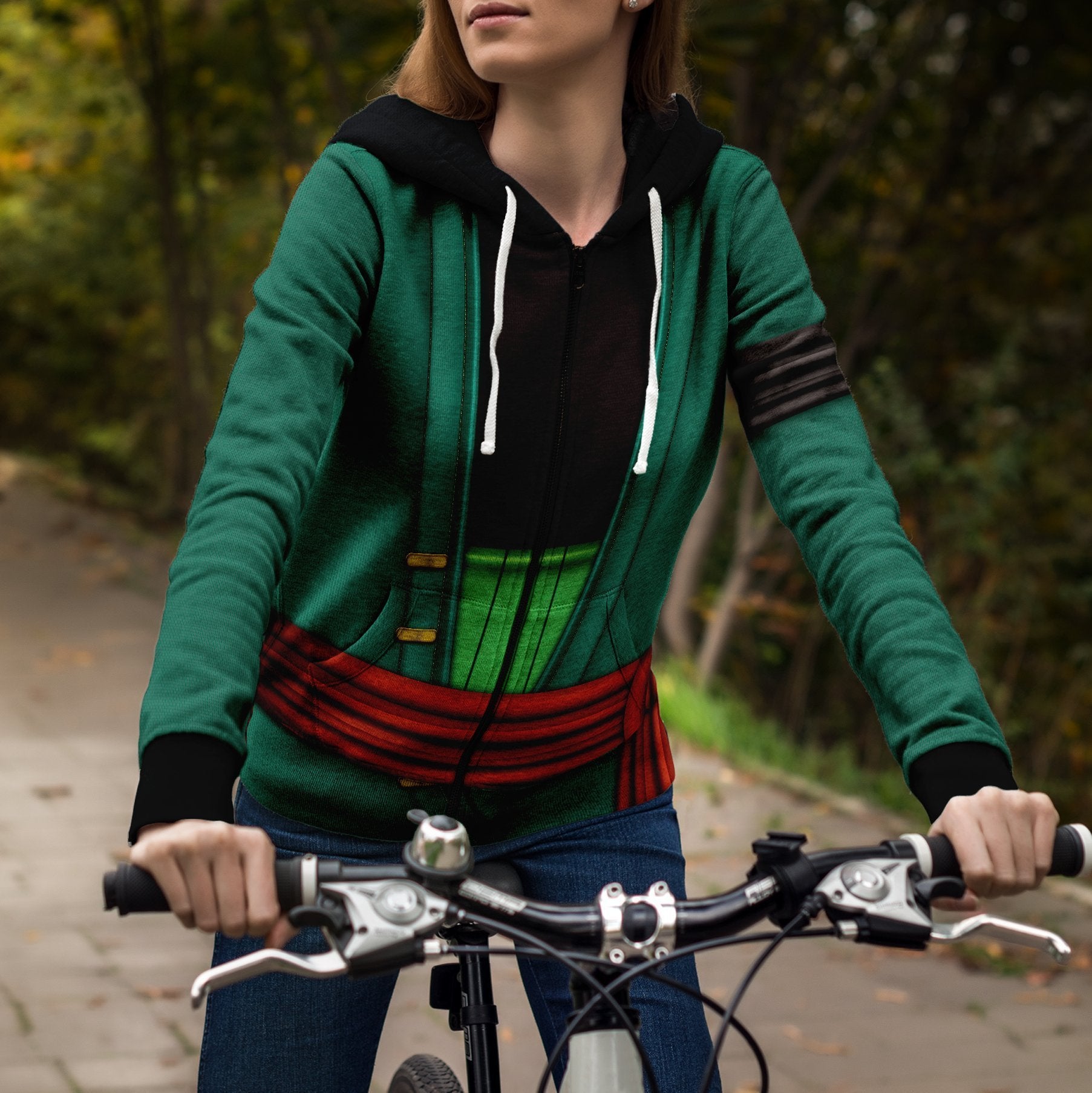 strongest-swordsman-zoro-unisex-zipped-hoodie-280801 strongest swordsman zoro unisex zipped hoodie 280801 - Gear Anime