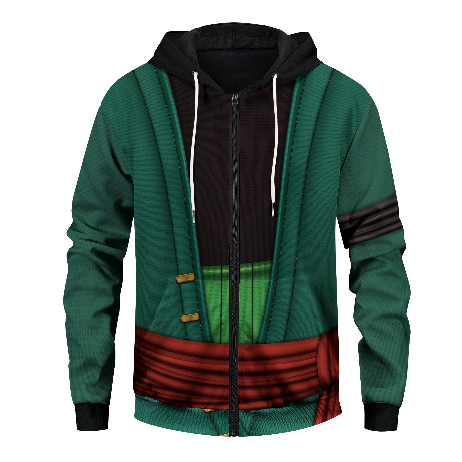 strongest-swordsman-zoro-unisex-zipped-hoodie-922816 strongest swordsman zoro unisex zipped hoodie 922816 - Gear Anime