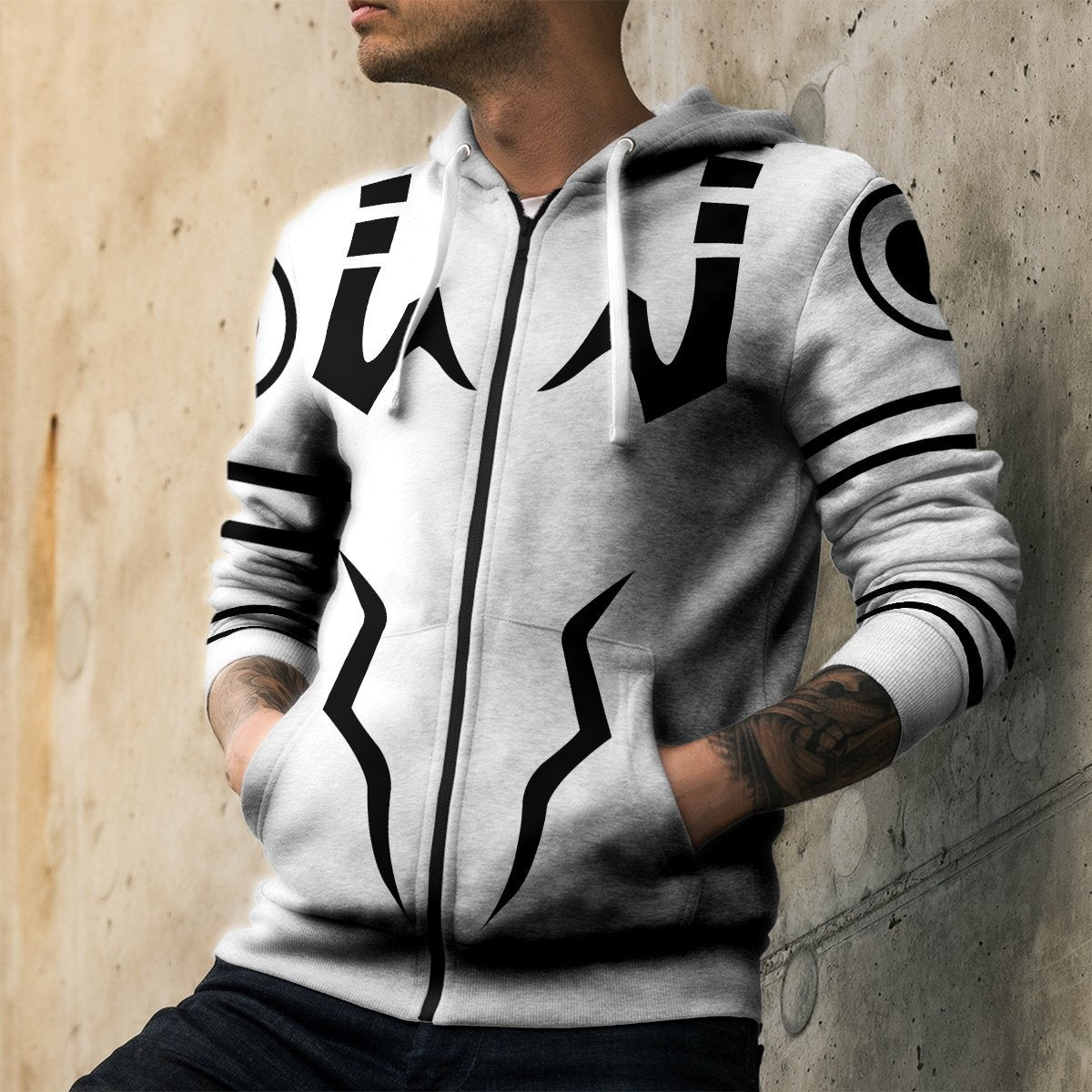 sukuna-unisex-zipped-hoodie-452113 sukuna unisex zipped hoodie 452113 - Gear Anime