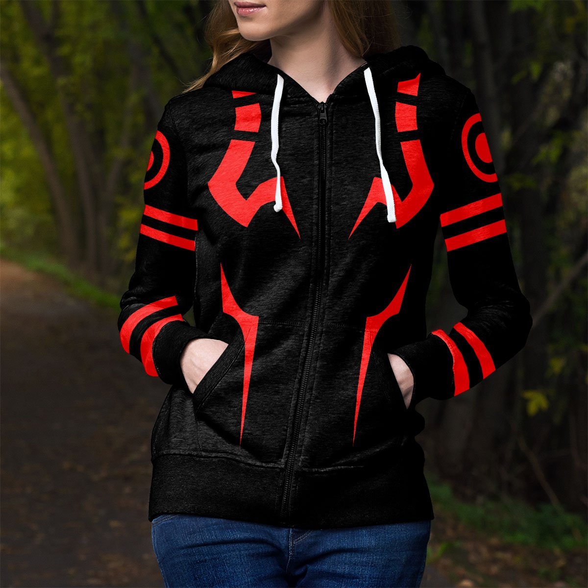 sukuna-v2-unisex-zipped-hoodie-913973 sukuna v2 unisex zipped hoodie 913973 - Gear Anime