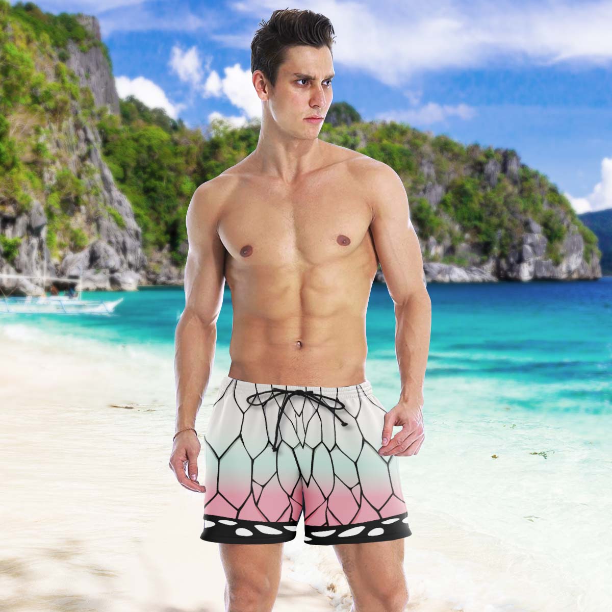 summer-shinobu-beach-shorts-697716 summer shinobu beach shorts 697716 - Gear Anime