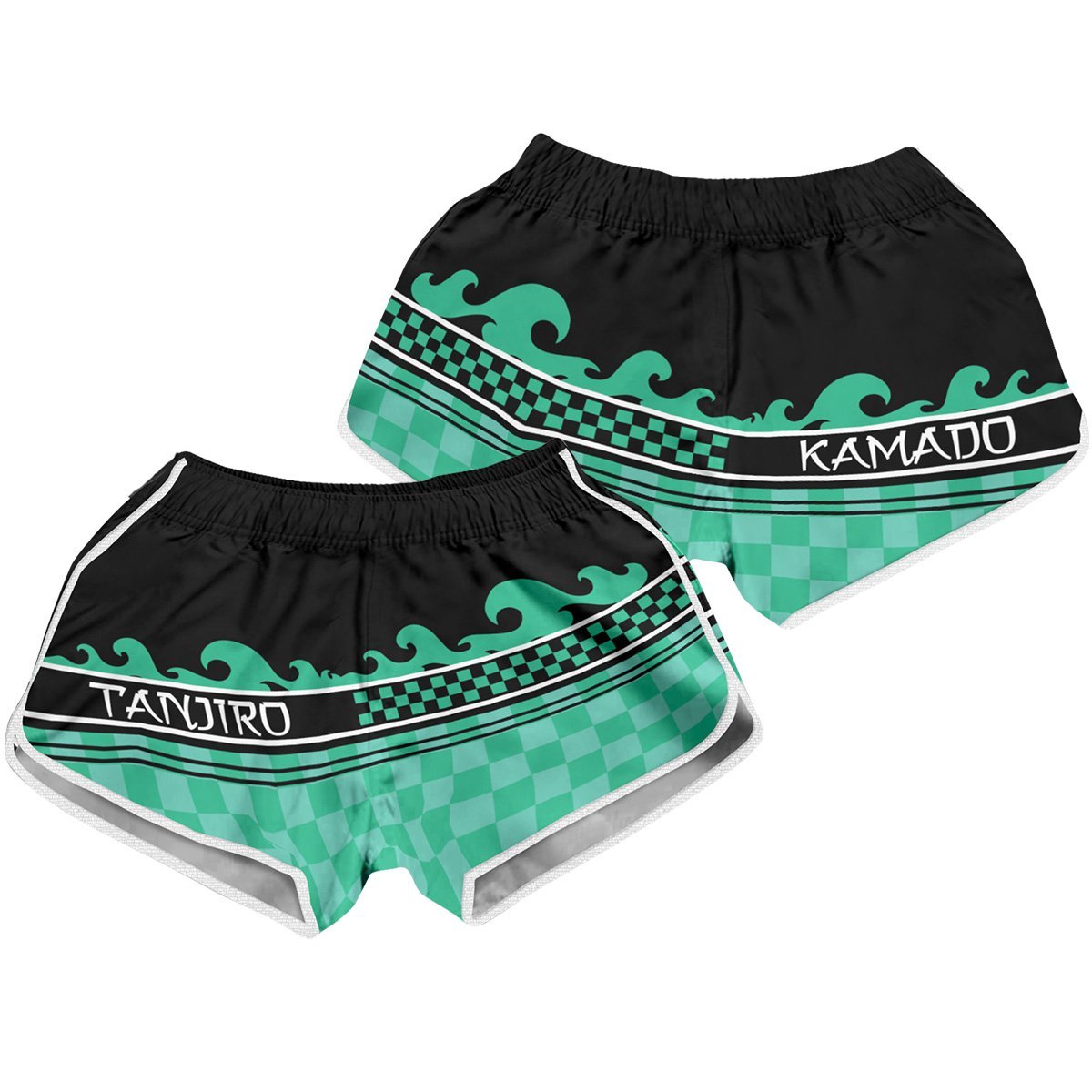 summer tanjiro women beach shorts 892522 - Gear Anime
