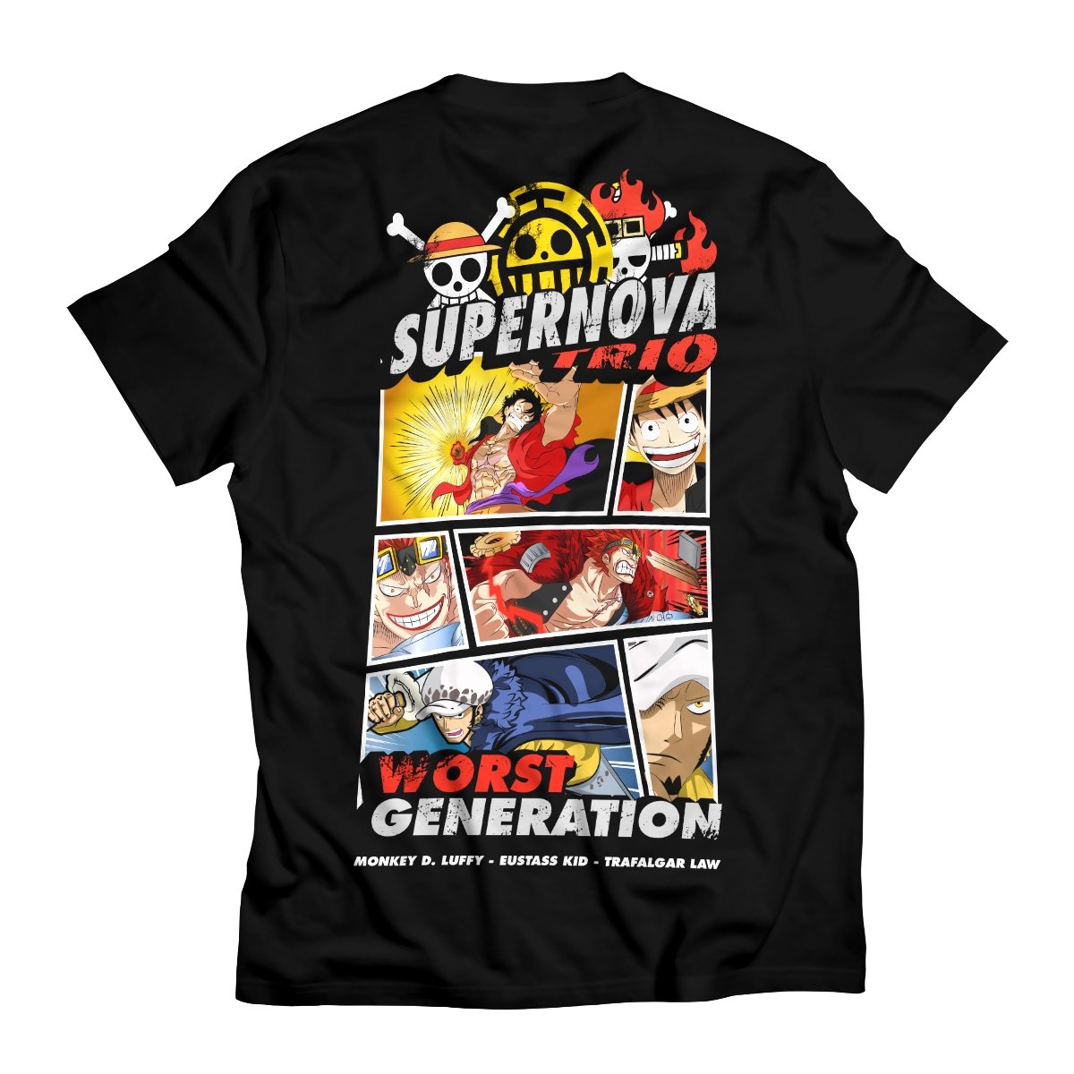 super-trio-pirates-unisex-t-shirt-917967 super trio pirates unisex t shirt 917967 - Gear Anime