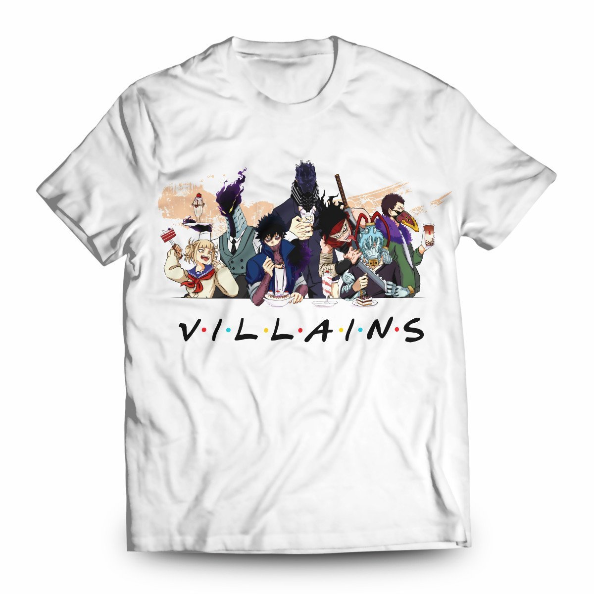 MHA T-shirts - Super Villains Unisex T-Shirt FH0709 7 - Gear Anime super villains unisex t shirt 386591 - Gear Anime
