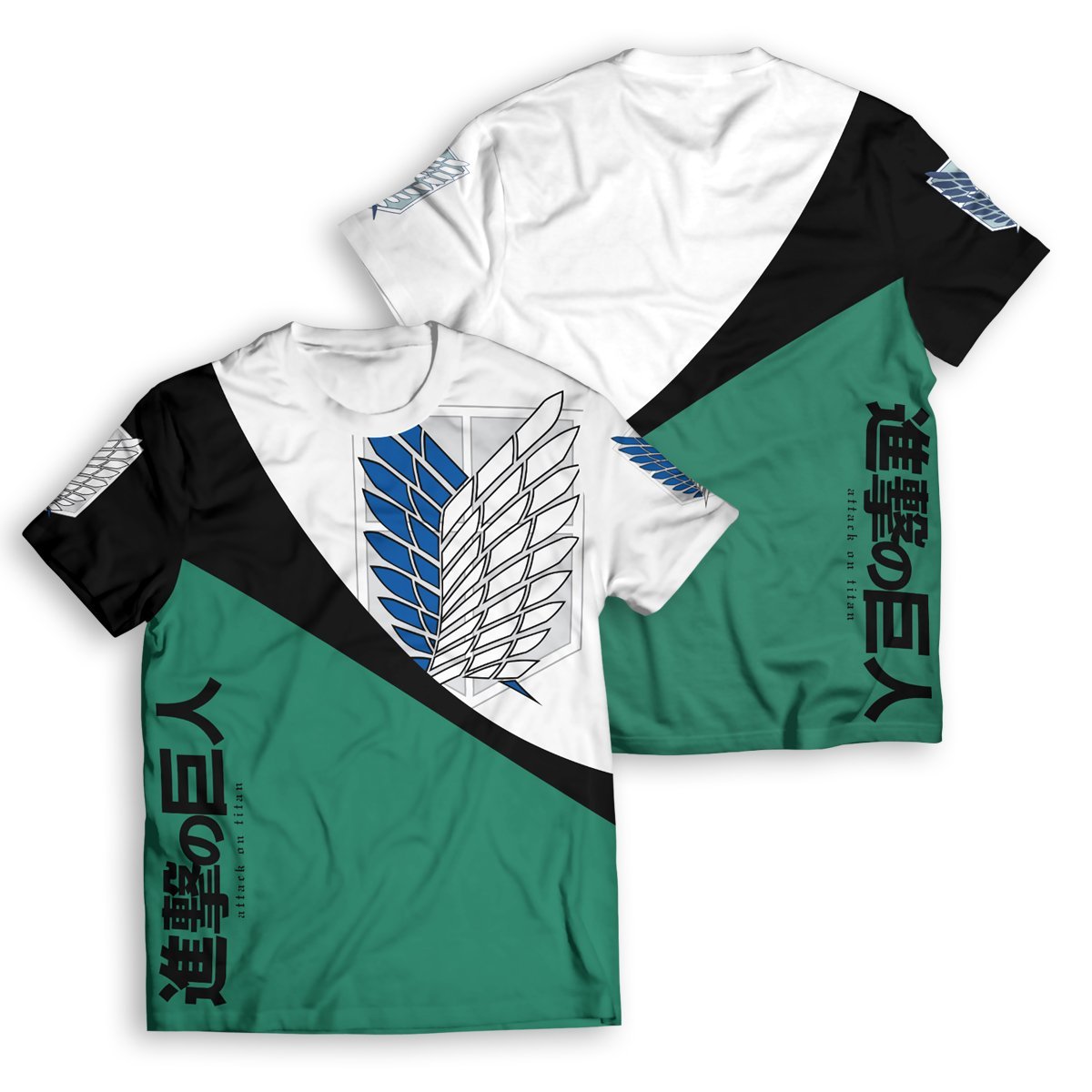 Attack On Titan T-Shirts - Survey Corps Scouts Unisex T-Shirt FH0709 11 - Gear Anime survey corps scouts unisex t shirt 799418 - Gear Anime