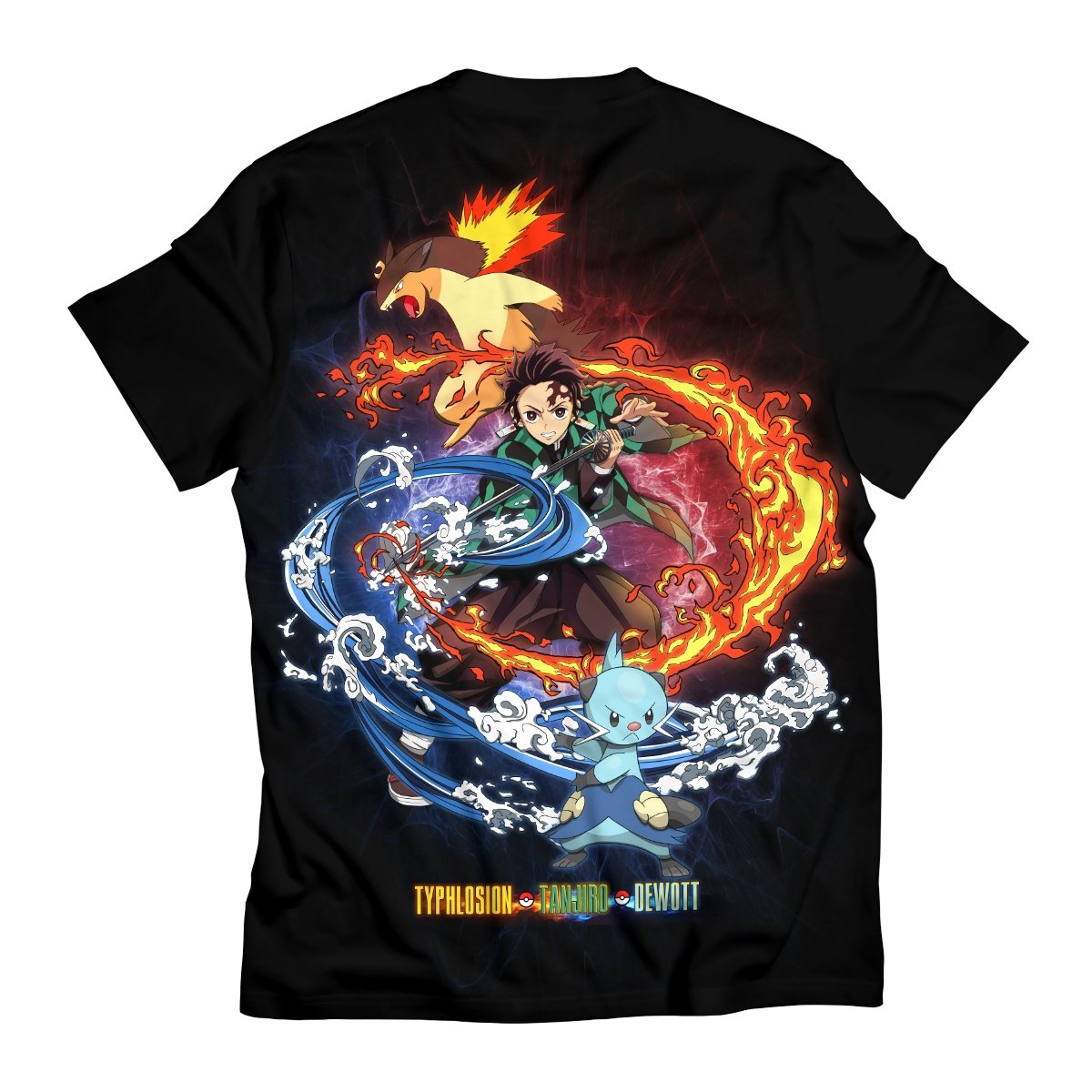 tanjiro-collab-unisex-t-shirt-354936 tanjiro collab unisex t shirt 354936 - Gear Anime