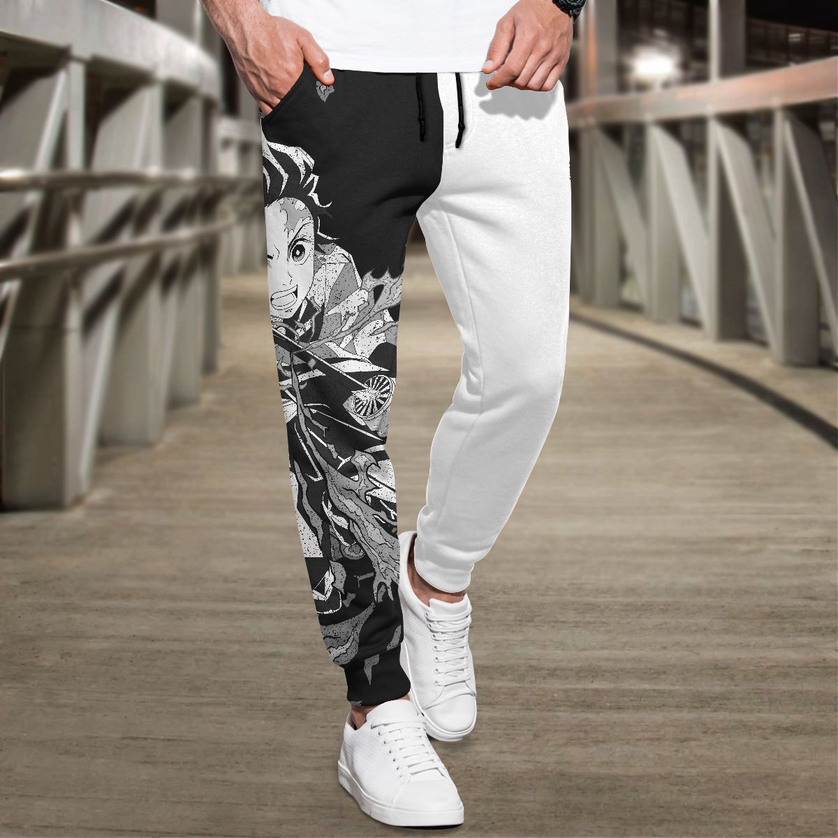 tanjiro-cool-jogger-pants-729612 tanjiro cool jogger pants 729612 - Gear Anime