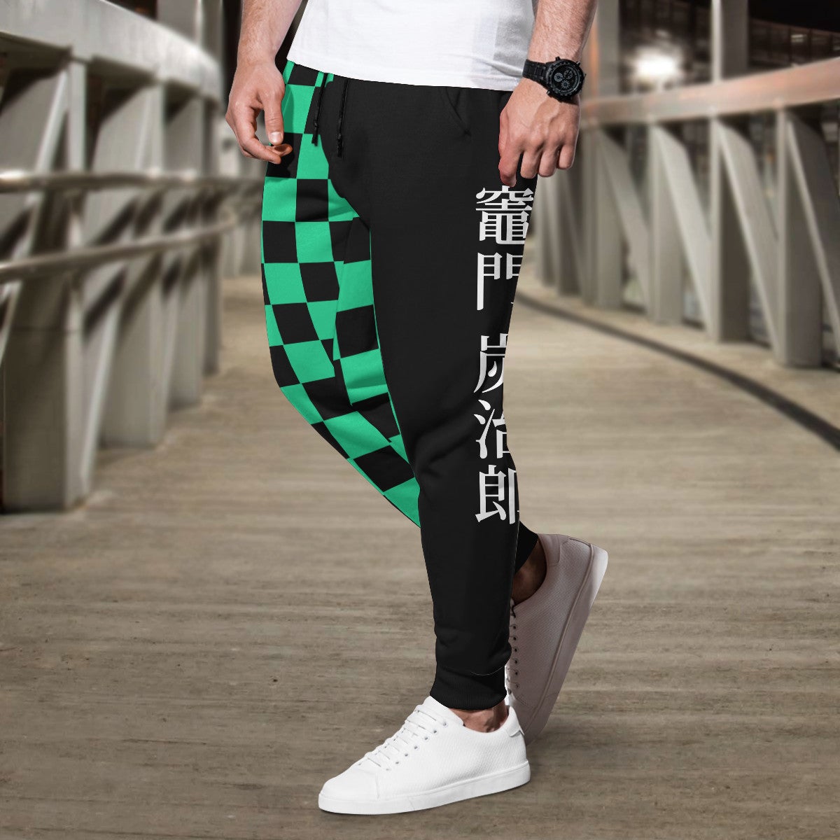 tanjiro-fashion-jogger-pants-172552 tanjiro fashion jogger pants 172552 - Gear Anime