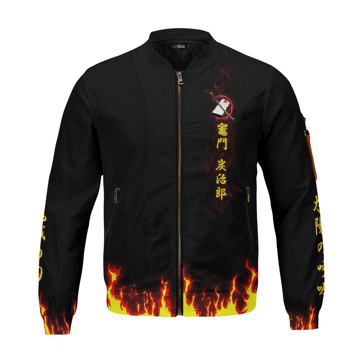 tanjiro-moonfall-bomber-jacket-205130 tanjiro moonfall bomber jacket 205130 - Gear Anime