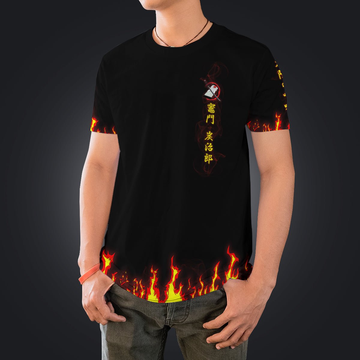 tanjiro-moonfall-unisex-t-shirt-383537 tanjiro moonfall unisex t shirt 383537 - Gear Anime