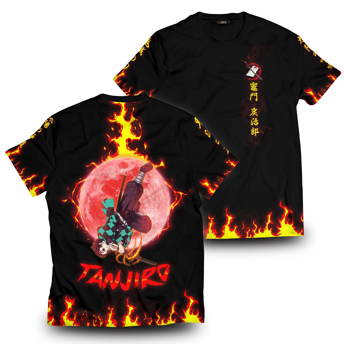 Demon Slayer T-Shirts - Tanjiro Moonfall Unisex T-Shirt FH0709 9 - Gear Anime tanjiro moonfall unisex t shirt 765060 - Gear Anime
