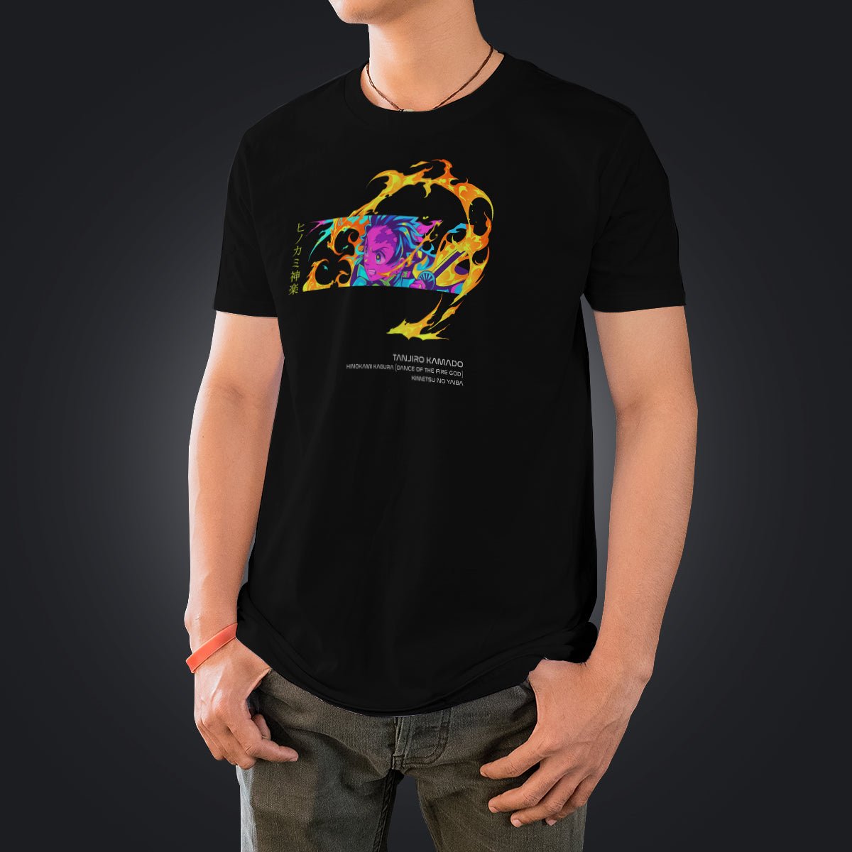 tanjiro-psych-unisex-t-shirt-237171 tanjiro psych unisex t shirt 237171 - Gear Anime