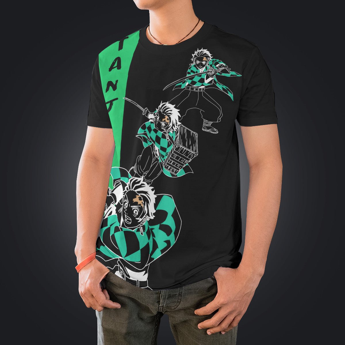 tanjiro-semblance-unisex-t-shirt-578297 tanjiro semblance unisex t shirt 578297 - Gear Anime