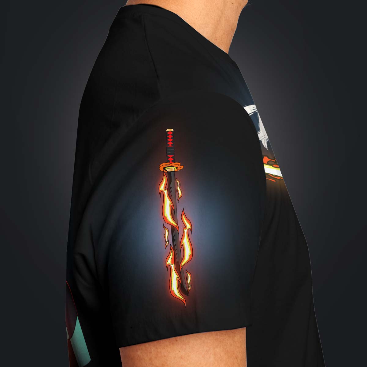 tanjiro-spirit-v2-unisex-t-shirt-177834 tanjiro spirit v2 unisex t shirt 177834 - Gear Anime