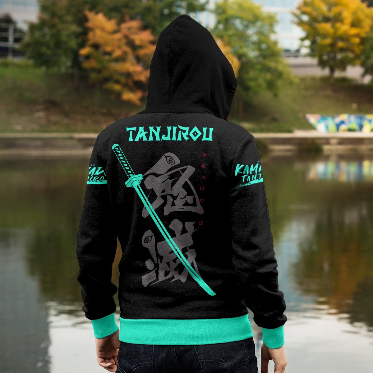 tanjiro-style-unisex-zipped-hoodie-492962 tanjiro style unisex zipped hoodie 492962 - Gear Anime