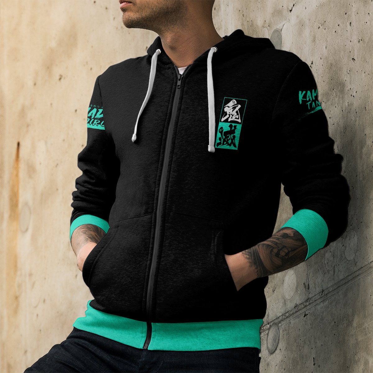 tanjiro-style-unisex-zipped-hoodie-524903 tanjiro style unisex zipped hoodie 524903 - Gear Anime