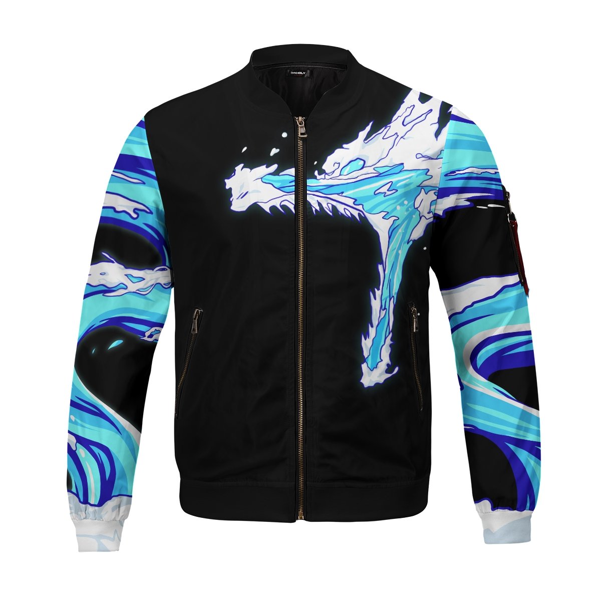 tanjiro-water-style-bomber-jacket-355167 tanjiro water style bomber jacket 355167 - Gear Anime