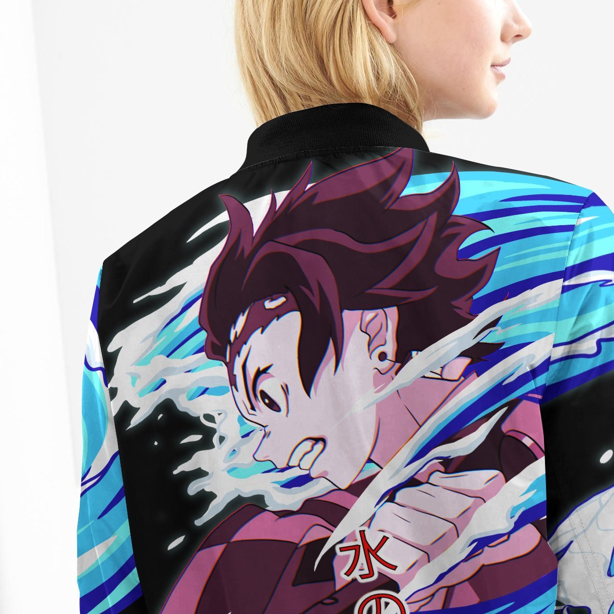 tanjiro-water-style-bomber-jacket-390450 tanjiro water style bomber jacket 390450 - Gear Anime