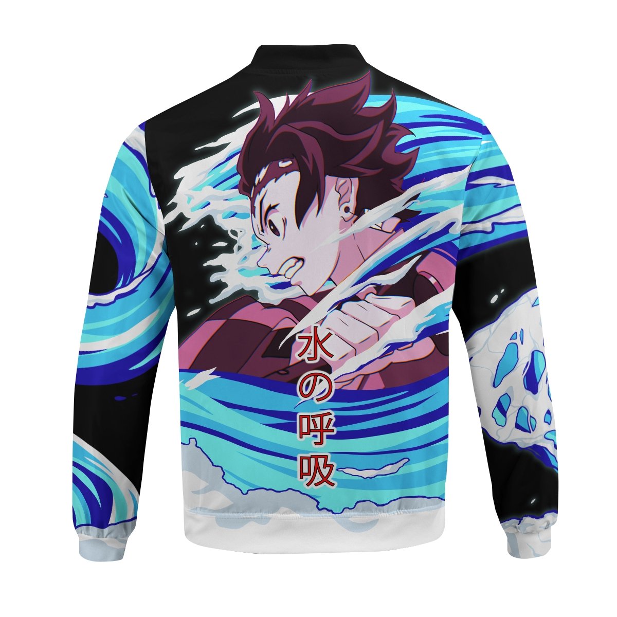 tanjiro-water-style-bomber-jacket-834717 tanjiro water style bomber jacket 834717 - Gear Anime