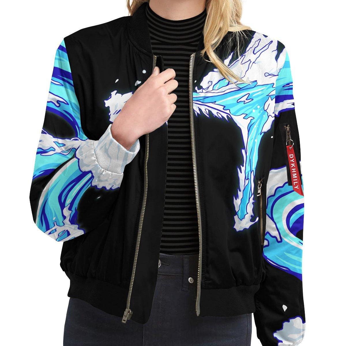 tanjiro-water-style-bomber-jacket-953727 tanjiro water style bomber jacket 953727 - Gear Anime