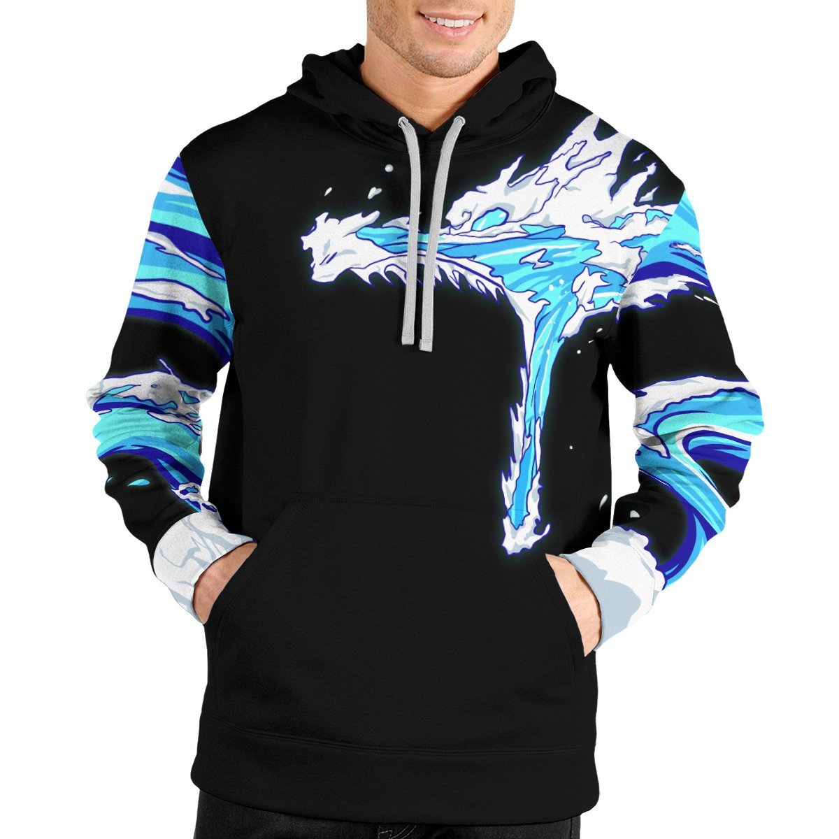 tanjiro-water-style-unisex-pullover-hoodie-307179 tanjiro water style unisex pullover hoodie 307179 - Gear Anime