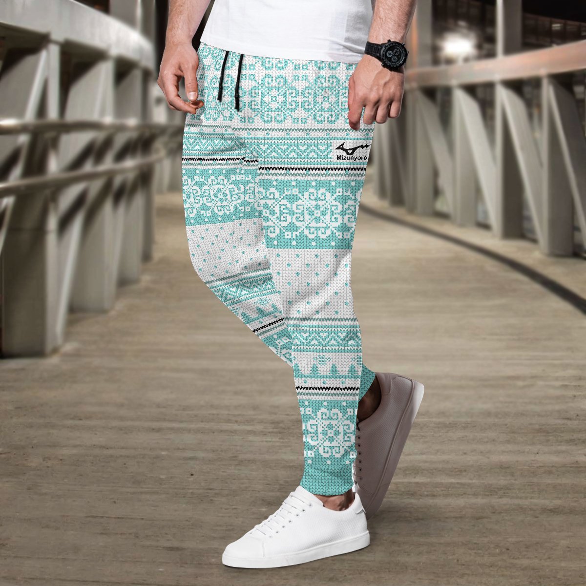 team-aoba-johsai-christmas-jogger-pants-397241 team aoba johsai christmas jogger pants 397241 - Gear Anime