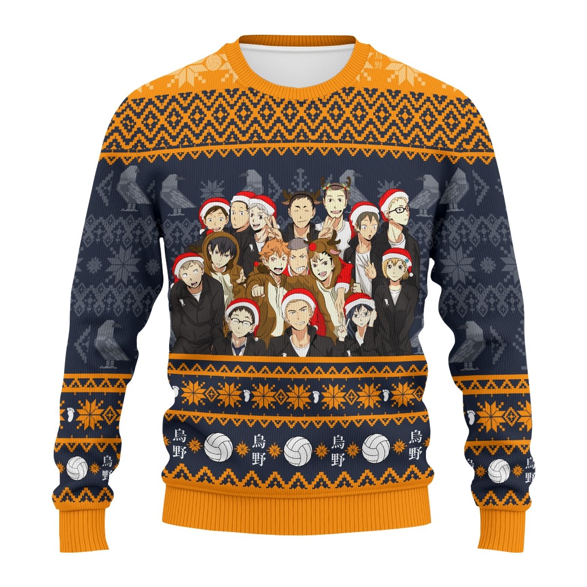 team-crow-unisex-wool-sweater-427466 team crow unisex wool sweater 427466 - Gear Anime