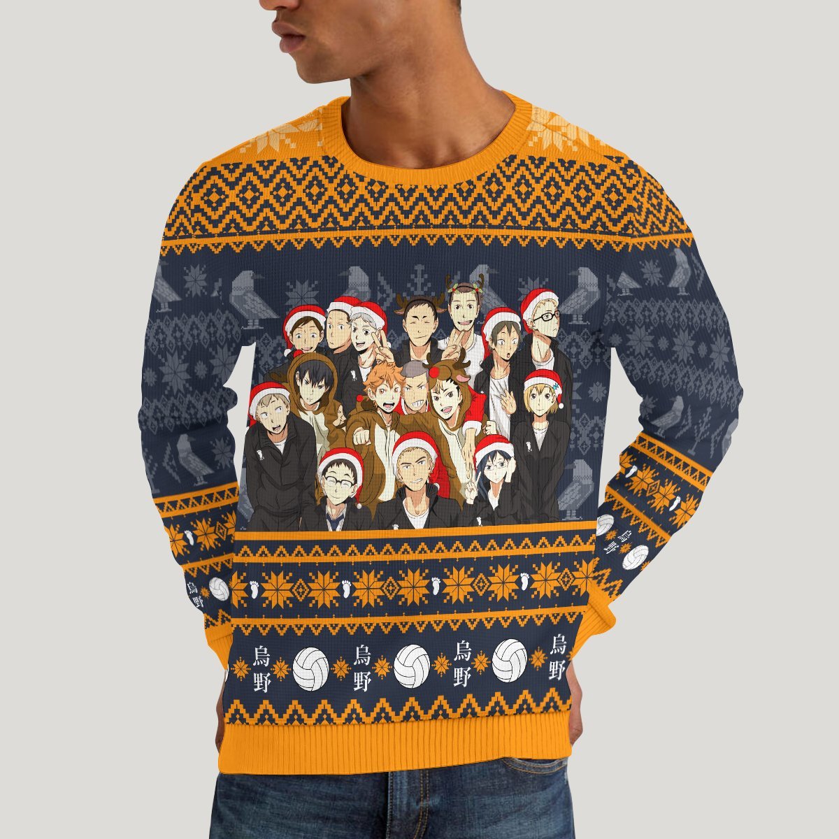 team-crow-unisex-wool-sweater-464856 team crow unisex wool sweater 464856 - Gear Anime