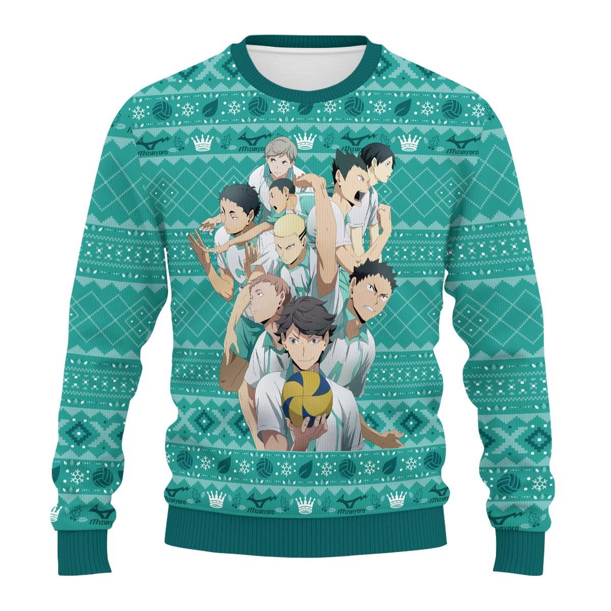 team-crown-unisex-wool-sweater-608872 team crown unisex wool sweater 608872 - Gear Anime