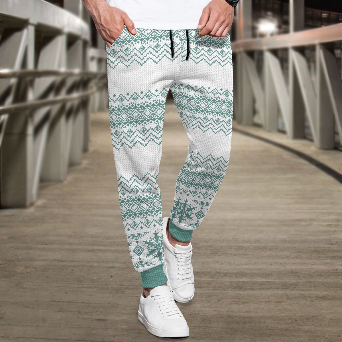 team-datekou-christmas-jogger-pants-338877 team datekou christmas jogger pants 338877 - Gear Anime
