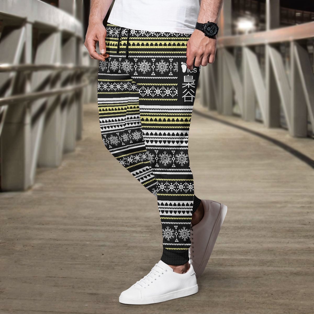 team-fukurodani-christmas-jogger-pants-348514 team fukurodani christmas jogger pants 348514 - Gear Anime