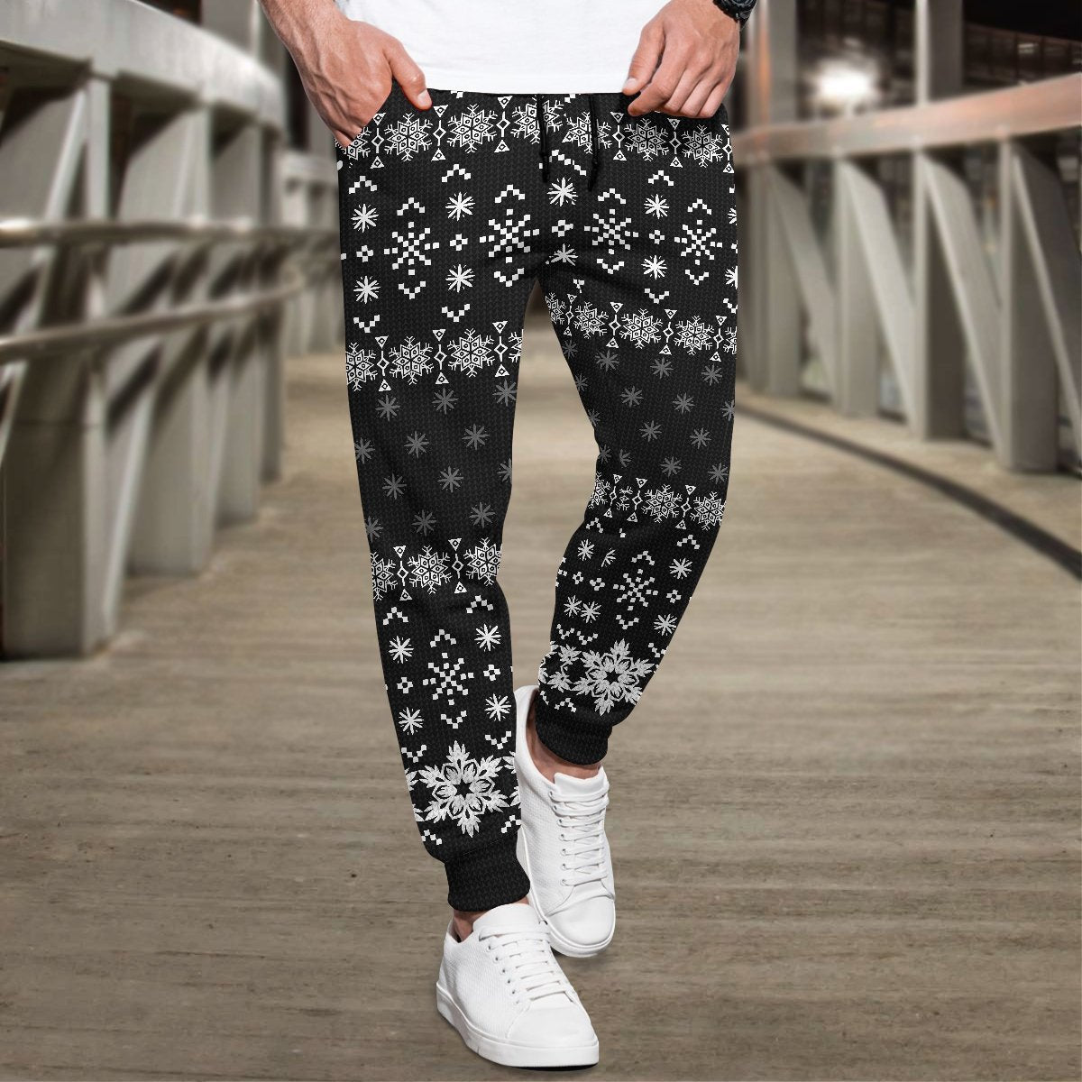 team-inarizaki-christmas-jogger-pants-276268 team inarizaki christmas jogger pants 276268 - Gear Anime