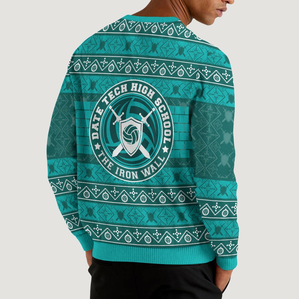 team-iron-wall-unisex-wool-sweater-273234 team iron wall unisex wool sweater 273234 - Gear Anime