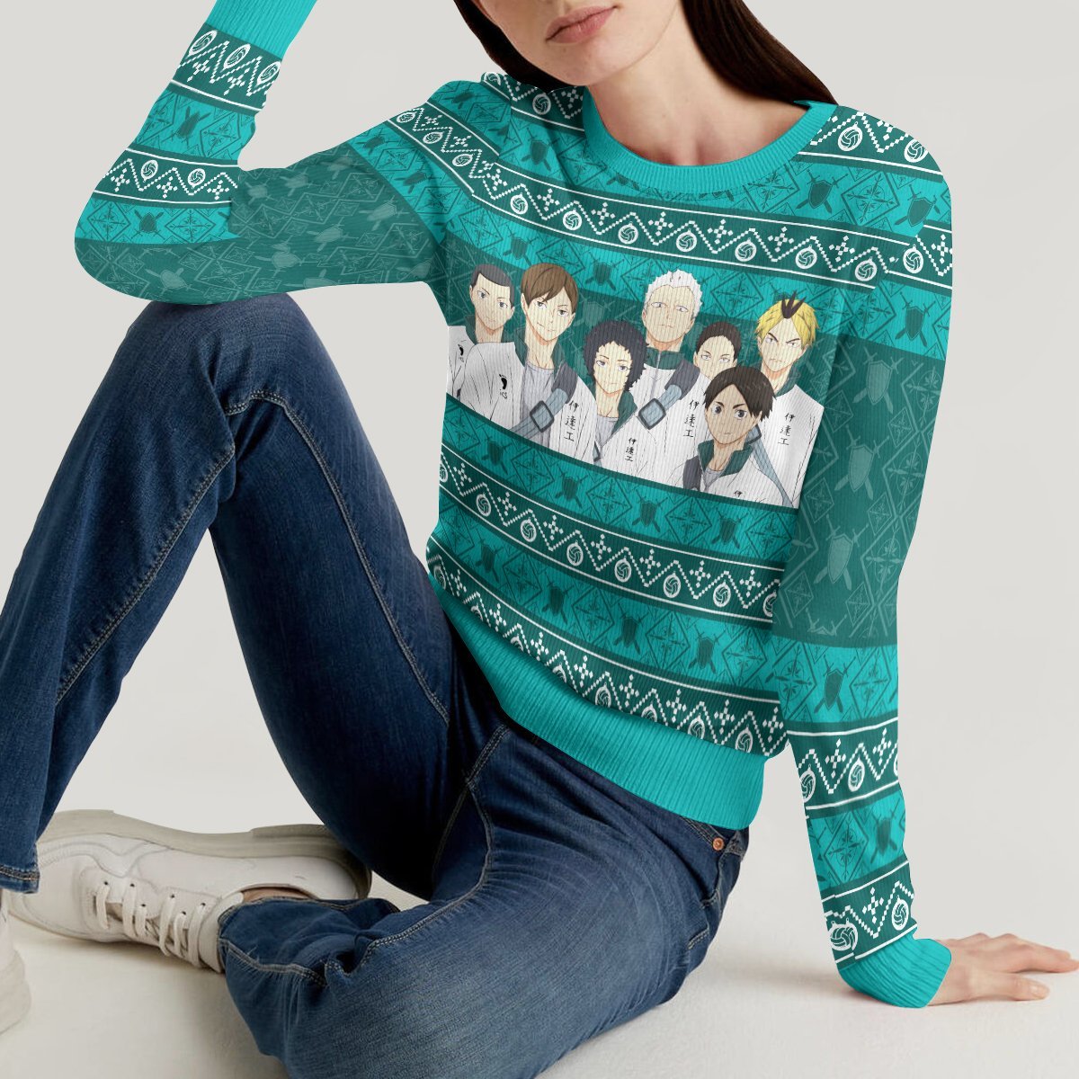 team-iron-wall-unisex-wool-sweater-354857 team iron wall unisex wool sweater 354857 - Gear Anime