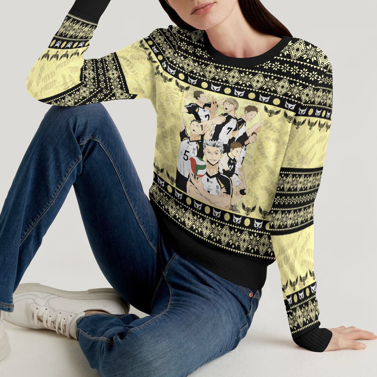 team-owl-unisex-wool-sweater-635869 team owl unisex wool sweater 635869 - Gear Anime