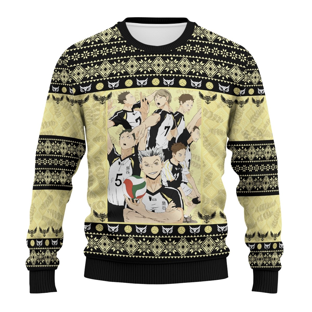 team-owl-unisex-wool-sweater-858665 team owl unisex wool sweater 858665 - Gear Anime