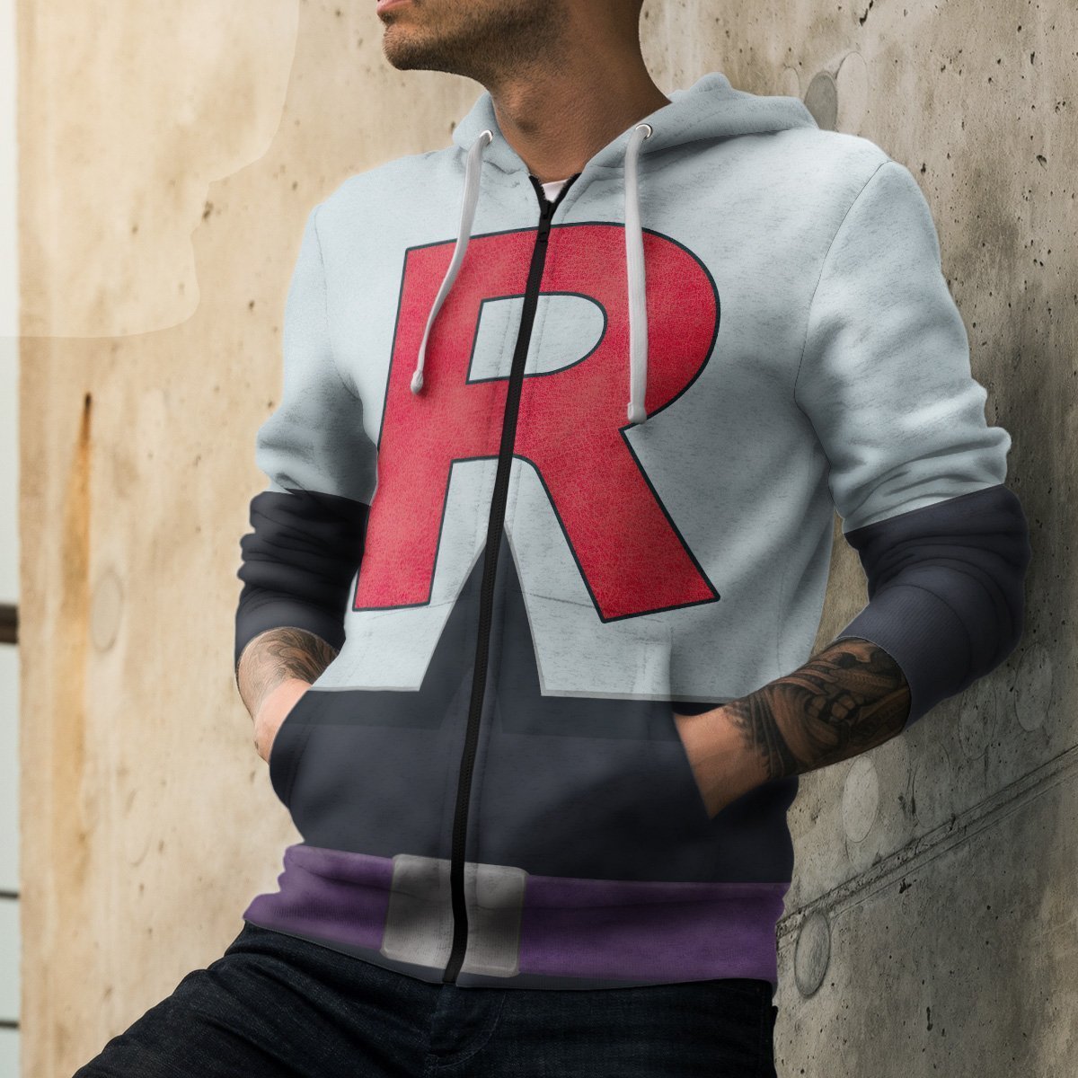 team-rocket-unisex-zipped-hoodie-676472 team rocket unisex zipped hoodie 676472 - Gear Anime