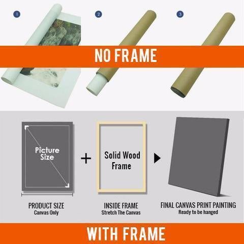 the-five-kage-4-piece-canvas-211771 the five kage 4 piece canvas 211771 - Gear Anime