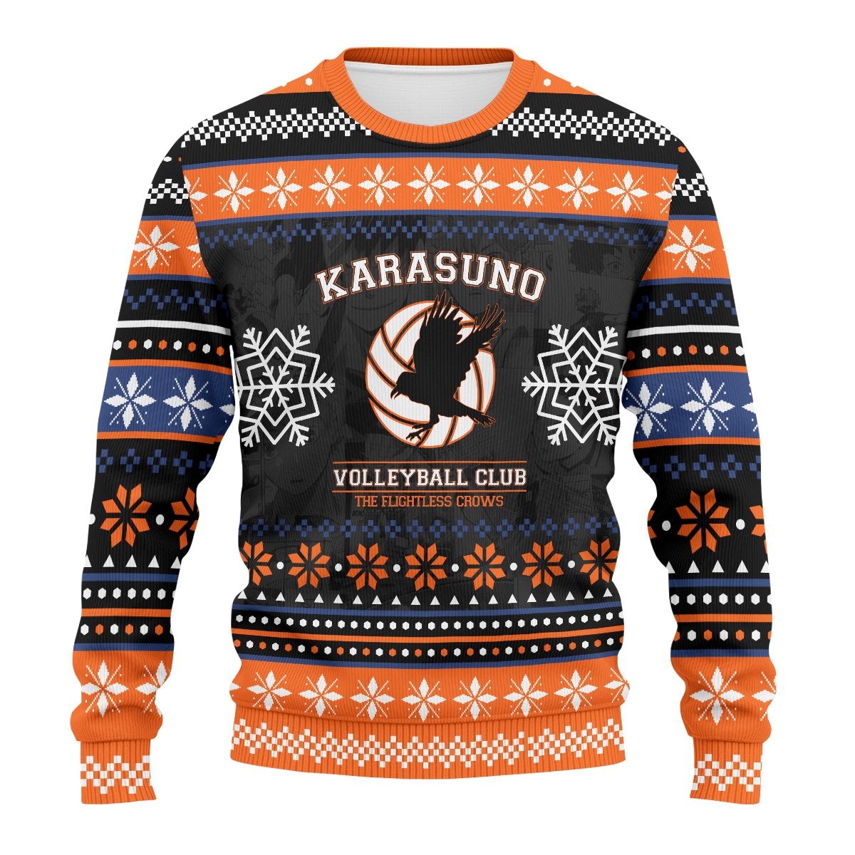 the-flightless-crows-unisex-wool-sweater-356577 the flightless crows unisex wool sweater 356577 - Gear Anime