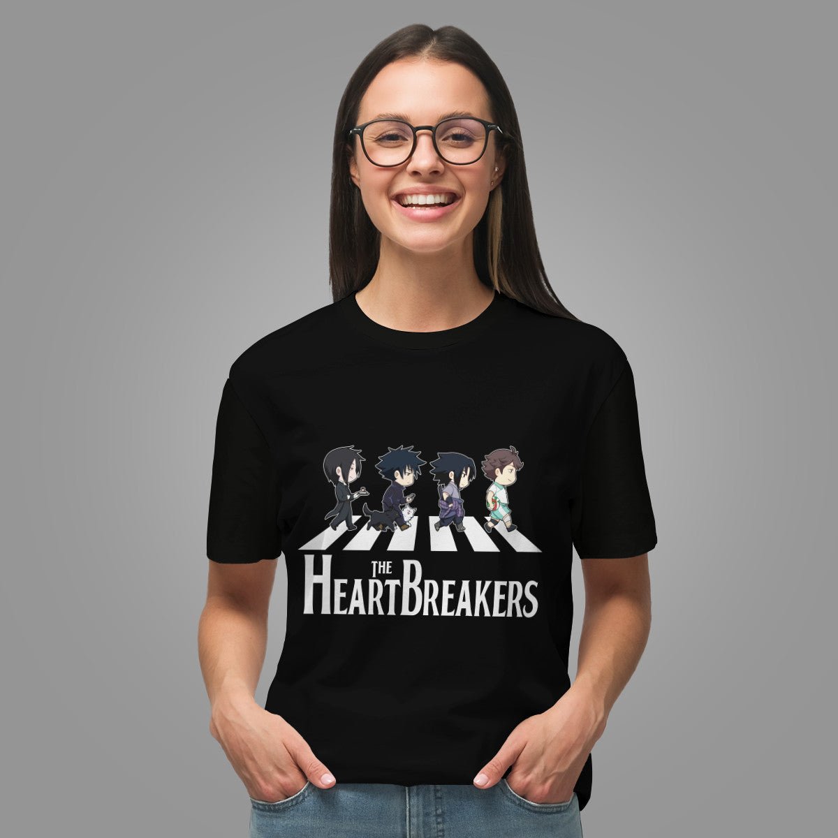 the-heartbreakers-crossover-unisex-t-shirt-158334 the heartbreakers crossover unisex t shirt 158334 - Gear Anime