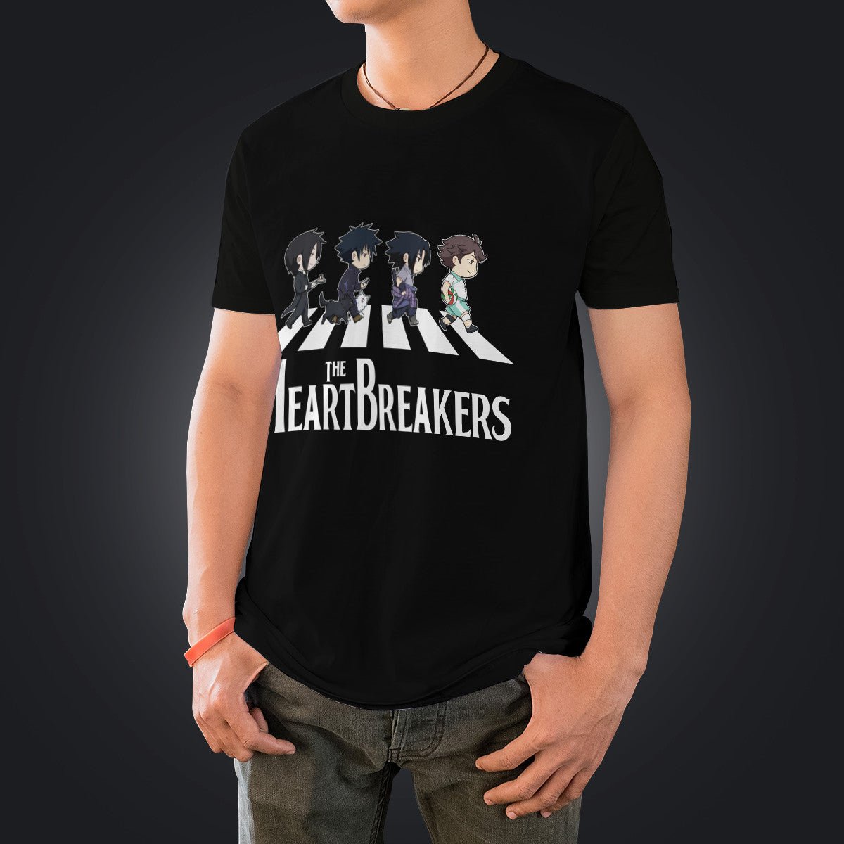the-heartbreakers-crossover-unisex-t-shirt-855215 the heartbreakers crossover unisex t shirt 855215 - Gear Anime