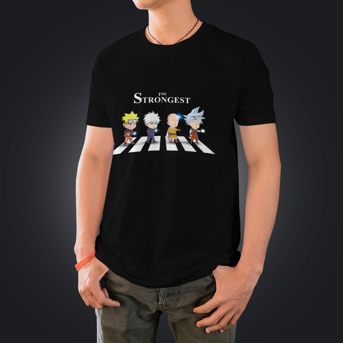 the-strongest-crossover-unisex-t-shirt-899690 the strongest crossover unisex t shirt 899690 - Gear Anime