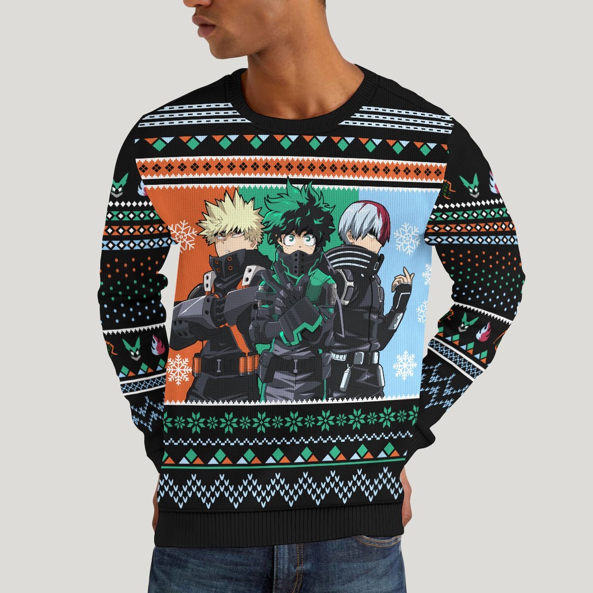 three-musketeer-unisex-wool-sweater-452199 three musketeer unisex wool sweater 452199 - Gear Anime