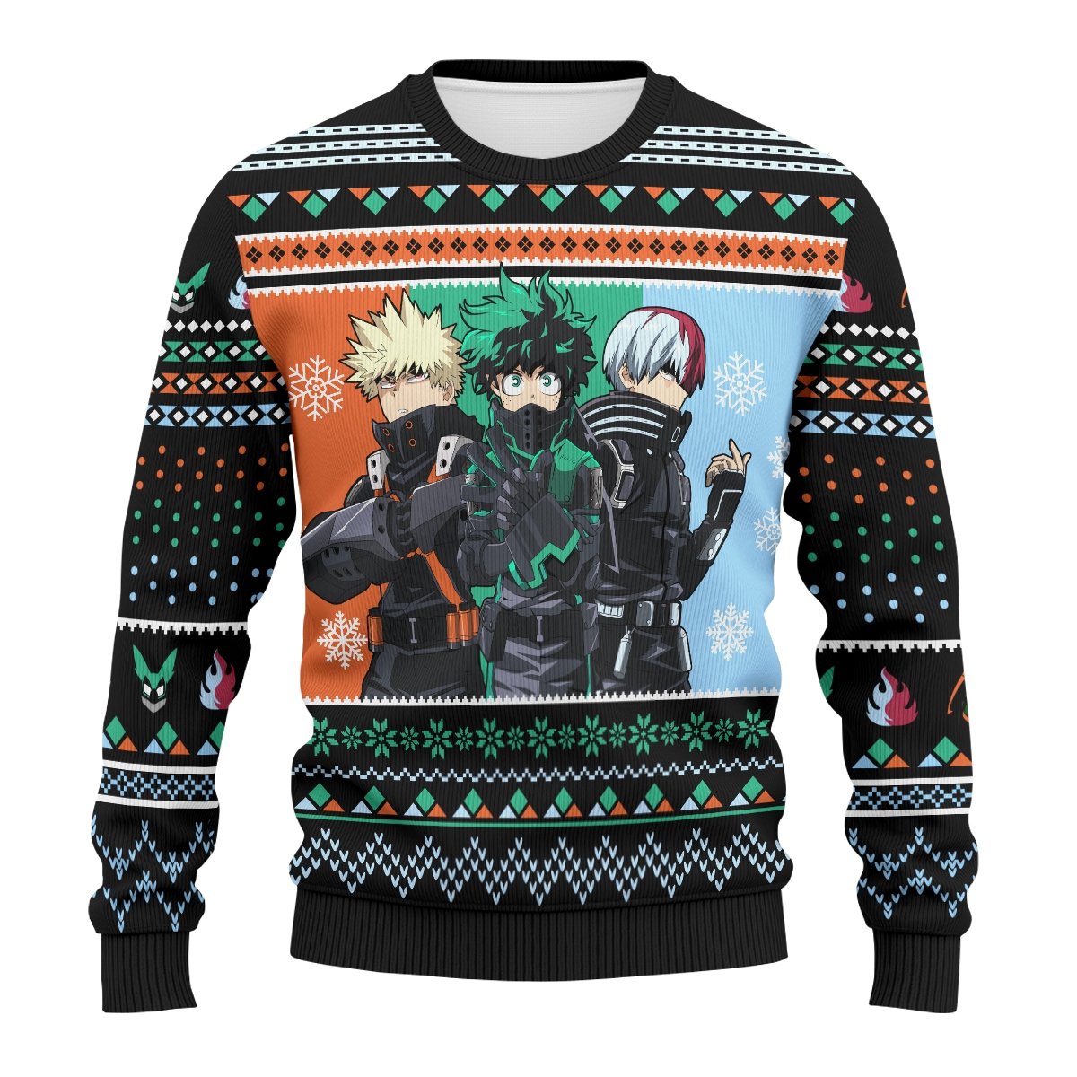 three-musketeer-unisex-wool-sweater-513543 three musketeer unisex wool sweater 513543 - Gear Anime