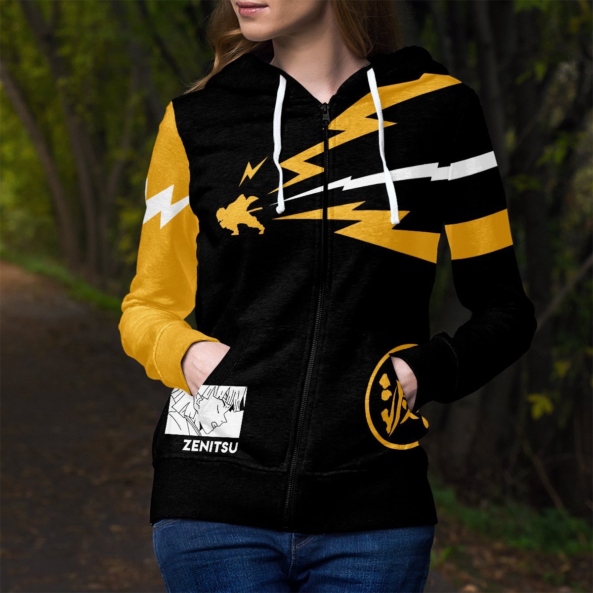 thunder-zenitsu-unisex-zipped-hoodie-200091 thunder zenitsu unisex zipped hoodie 200091 - Gear Anime