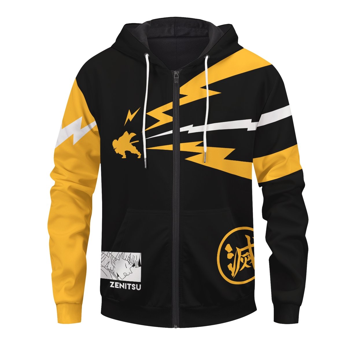 thunder-zenitsu-unisex-zipped-hoodie-402394 thunder zenitsu unisex zipped hoodie 402394 - Gear Anime