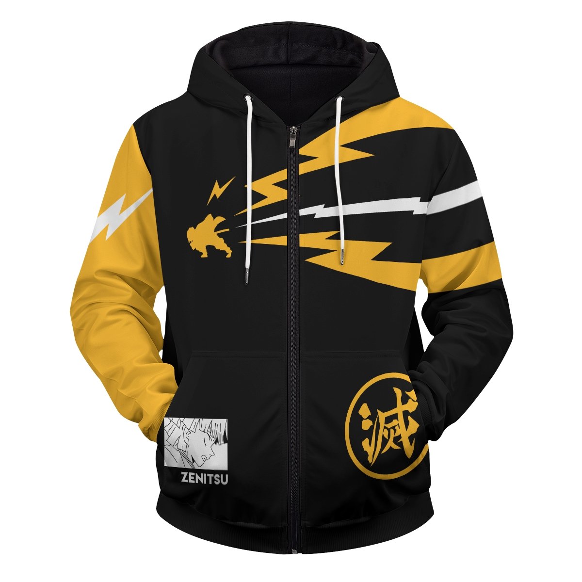 thunder-zenitsu-unisex-zipped-hoodie-518330 thunder zenitsu unisex zipped hoodie 518330 - Gear Anime