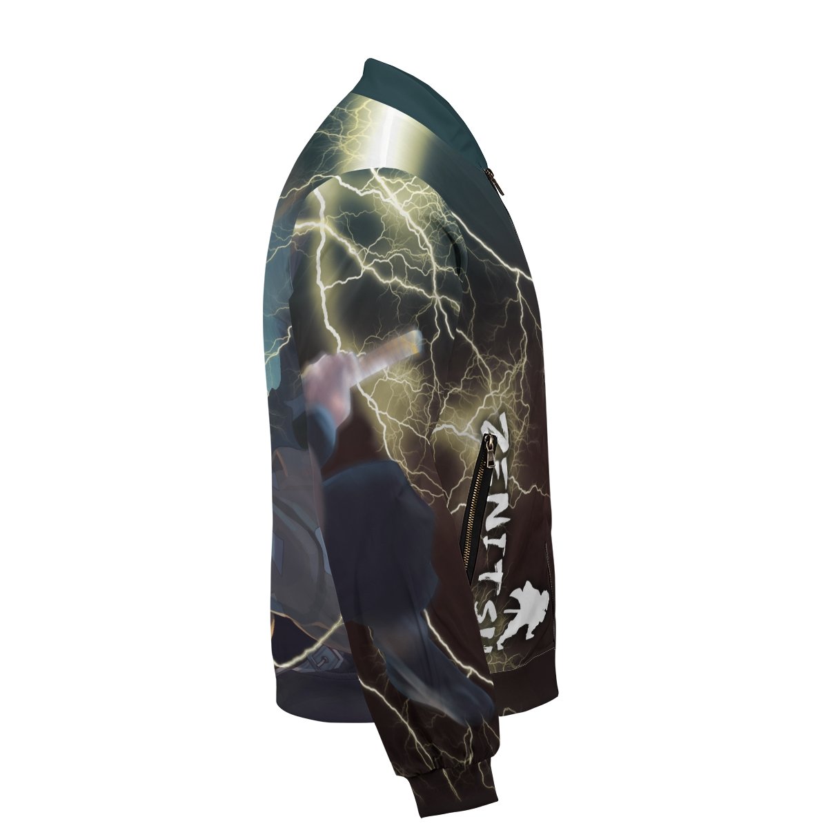 thunderclap-flash-style-bomber-jacket-556559 thunderclap flash style bomber jacket 556559 - Gear Anime