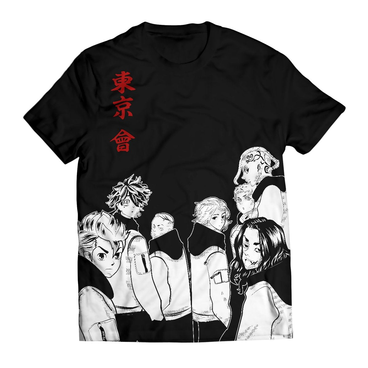 tokyo-manji-kai-unisex-t-shirt-105010 tokyo manji kai unisex t shirt 105010 - Gear Anime